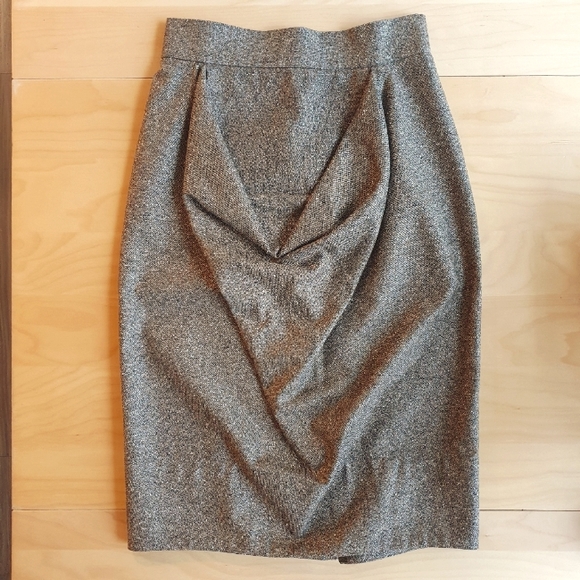 draped skirt NWT 38